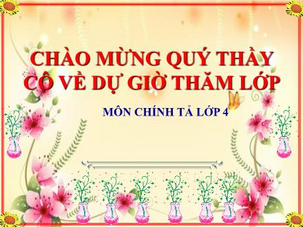 Bài giảng Chính tả Lớp 4 - Tuần 30, Bài (Nhớ-viết): Đường đi Sa Pa - Năm học 2020-2021