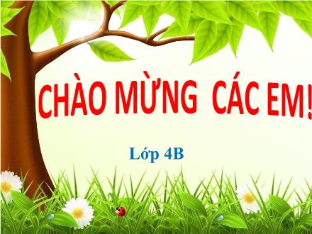 Bài giảng môn Luyện từ và câu Lớp 4 - Tuần 24, Bài: Câu kể Ai là gì